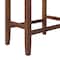 Alaterre Furniture Madison Backless Counter Height Stool True Walnut Finish with Cognac PU AVMA2120 - alternate 8